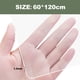thumbnail image 2 of Protector de mantel de vinilo transparente, impermeable y resistente al aceite, de plástico cuadrado, transparente., 2 of 5