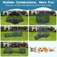 thumbnail image 4 of Recinto para gatos Tivray 3 en 1 para exteriores con túnel y bolsa, 4 of 7