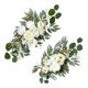 thumbnail image 5 of Arco De Flores Para Boda, Decoración Rústica De Fondo Para Recepción, Ceremonia, Fiesta, Color Blanco, 5 of 5