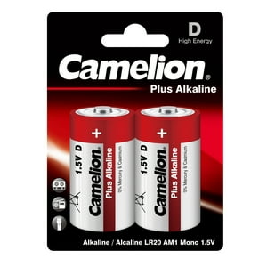 Pilas Alcalinas Plus D 2Un - Camelion