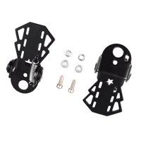 Magideal - Pedales Traseros Para Bicicleta Pedales Para Bicicleta De Montaña Fácil Instalación Reposapiés Trasero Para Bicicleta Pedales Traseros Para Bicicleta Estilo B