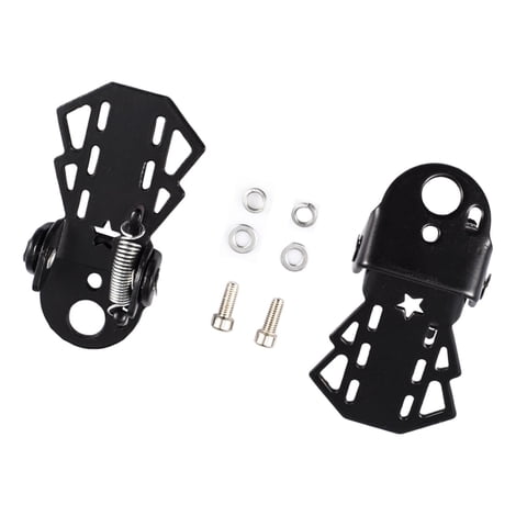 Magideal - Pedales Traseros Para Bicicleta Pedales Para Bicicleta De Montaña Fácil Instalación Reposapiés Trasero Para Bicicleta Pedales Traseros Para Bicicleta Estilo B