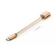 thumbnail image 2 of Cable Otg Tipo C De Metal 15 Cm Para Pendrive Mouse Teclado, 2 of 2