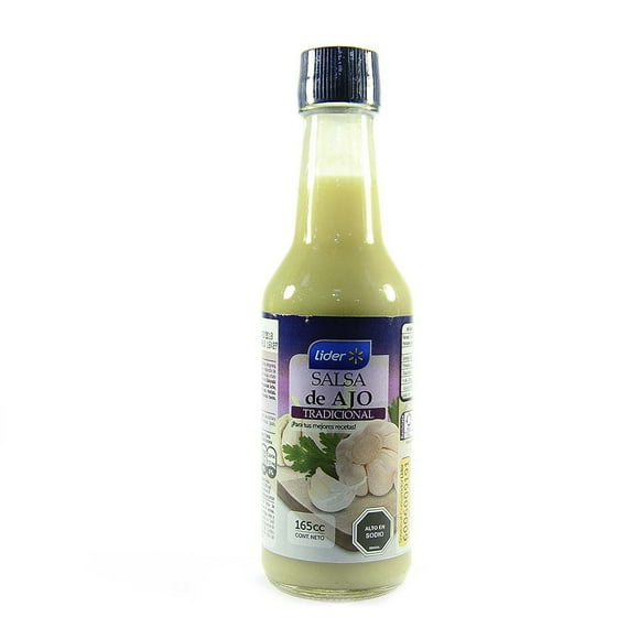 Salsa De Ajo Tradicional Botella, 165 ml