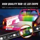thumbnail image 2 of Tira LED RGB-IC para caja de camioneta Nilight, 3 piezas, 152 cm, control remoto y app, 2 of 9