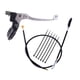 thumbnail image 3 of Cable de embrague de palanca de embrague de manillar de 7/8 pulgadas con piezas de embrague de ajuste fácil instalación con carcasa para motocicletas Cabeza amarilla, 3 of 5