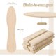 thumbnail image 2 of Cucharas de Madera CZWESTC para Degustación de 3 Pulgadas, 2 of 3