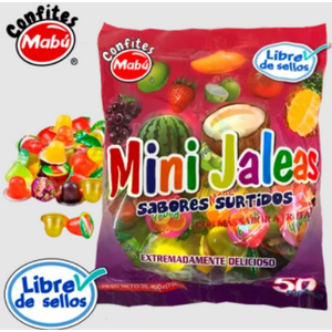 Dulces Mini Jalea Fruna 50U