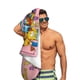 thumbnail image 5 of Los Simpson Toalla de playa de secado rápido con diseño temático, regalo para mujeres y niñas, ideal para cumpleaños, fans, amantes de la música, uso en la playa o al aire libre, 78 × 180 cm, 5 of 6