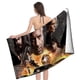thumbnail image 4 of Rápidos y Furiosos Toalla de playa de secado rápido con diseño temático, regalo para mujeres y niñas, ideal para cumpleaños, fans, amantes de la música, uso en la playa o al aire libre, 78 × 150 cm, 4 of 6