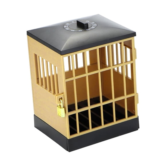 Phone Lock Box Jail Prison Gift Gadget Novedad Para Teléfonos Celulares Niños Adultos Negro, Caqui