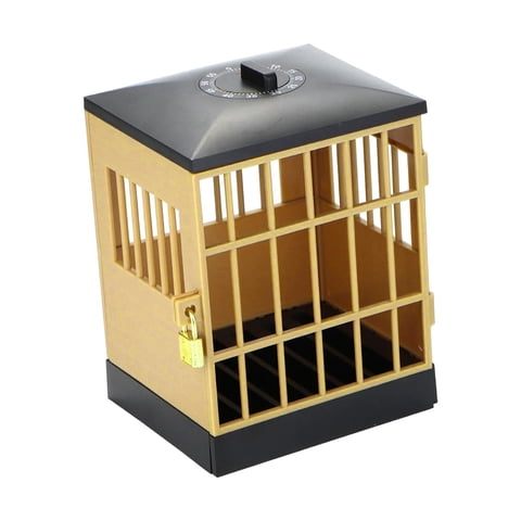 Bothyi - Phone Lock Box Jail Prison Gift Gadget Novedad Para Teléfonos Celulares Niños Adultos Negro, Caqui