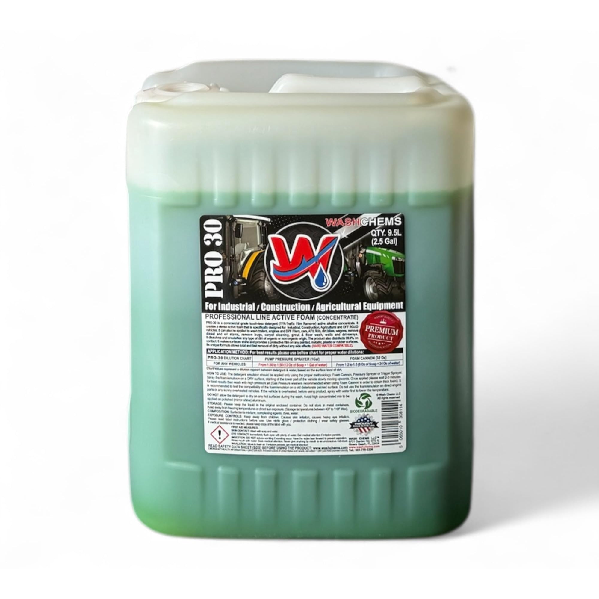 Detergente Y Jabón Concentrado Wash Chems Pro 30 Touchless