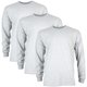 thumbnail image 1 of CAMISA Gildan G2400 de Manga Larga Gris Ceniza - Pack de 3, 1 of 5