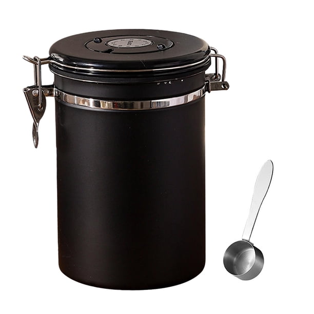 Almacenamiento De Granos De Café Recipientes De Azúcar De Té Multifuncionales Para Galletas De Harina De Té Negro.8L