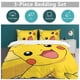 thumbnail image 5 of Pi-ka-chu Bed Duvet Cover Microfiber Bedding Sets 3D Printed Lightweight 3 Piece Comforter Sets for Kids Boys Girls, 5 of 5