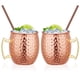 thumbnail image 1 of Set 2 Vasos Mug Jarra Para Tragos Moscow Mule + Bombilla, 1 of 5
