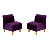 Bodevir - Set Poltrona Soft 1C Felpa 01 Morado