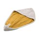 thumbnail image 1 of Toalla Para El Cabello Con Accesorio De Botón Turbante Toalla Para El Cabello De Microfibra Para Mujer Caqui Con Cúrcuma, 1 of 5