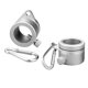 thumbnail image 2 of Anillos Para Postes De Bandera Accesorios De Montaje De Clip Kit Giratorio 360 Con Mosquetón, 2 of 5