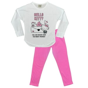 Pijama Niña Hello Kitty Blanco 3