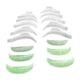 thumbnail image 1 of 8 pares de almohadillas para permanente de pestañas, almohadillas para rizador de pestañas profesionales (pequeñas, medianas, grandes), extensión de r, 1 of 5