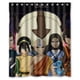 thumbnail image 1 of Cortina de ducha de Avatar: La leyenda de Aang Korra, juego de cortinas de baño con ganchos, tamaño 60 x 72 pulgadas, 1 of 3