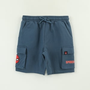 Short Cordón Niño Azul Cargo Spiderman Marvel