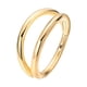 thumbnail image 1 of Anillo de Nariz Anillo de Nariz Doble Abierto, Anillos de Tabique de Aro de Acero Inoxidable de Moda, Puños de Nariz para Damas de Cumpleaños del Día 012 cm x 08 cm, 1 of 5