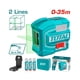 thumbnail image 2 of Nivel Laser 35M Total Linea Auton Verde Tll156601, 2 of 2