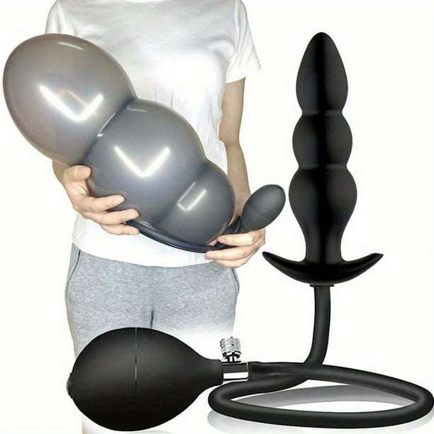 1pc Silicone Expand Inflatable Anal Plug, Expansion Diameter 5.1inch  Inflatable Super Anal Plug Inflatable Huge Butt Plug Vagina Anus Expansion  Prostate Massage Ass Dilator Sex Toy | Lider