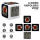 thumbnail image 3 of Pie Grande theme 7 colors Alarm Clock Digital LED Alarm Clock Gifts for kids friends family, 3 of 6