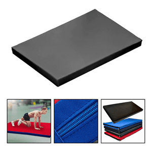 Genérico - Colchoneta Deportiva Boomfit Ecocuero 120X60X5Cm Densidad 80 Negro