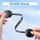 thumbnail image 4 of Auriculares con cable ZXQZYM 3.5 mm negro – paquete de 100 unidades, 4 of 7