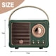thumbnail image 2 of Altavoz Bluetooth retro, decoración vintage, pequeño altavoz Bluetooth inalámbrico, bonito estilo antiguo., 2 of 7