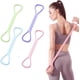 thumbnail image 1 of Bandas ejercicio silicona figura 8 mujer elásticas yoga pilates estiramiento, 1 of 7