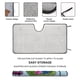 thumbnail image 2 of Los Supersónicos Parasol para Parabrisas Delantero Protector Plegable, Visera Solar para Auto Bloquea Rayos UV Mantiene tu Vehículo Fresco 130cm*70cm, 2 of 6
