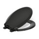 thumbnail image 1 of Asiento de inodoro KOHLER Cachet ReadyLatch Quiet-Close negro, 1 of 9