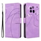 thumbnail image 1 of Funda tipo cartera con tapa para Nothing Phone 3A Pro con tarjetero, soporte y cubierta magnética Morado, 1 of 5