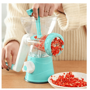Genérico - Picador Moledor De Carne Manual, Multifuncional Azul