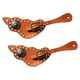 thumbnail image 3 of 2 Correas Para Espuelas Con Hebilla Correas Para Espuelas Ecuestres Duraderas Para Entrenamiento De Caballos Marrón, 3 of 3