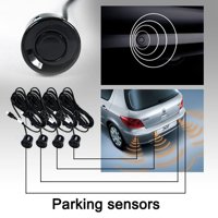 Genrico - Kit Sensor Retroceso Para Automóviles Negro