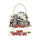 thumbnail image 2 of Letrero de pared colgante Silver Buffalo Friday The 13th Camp Crystal, 2 of 7