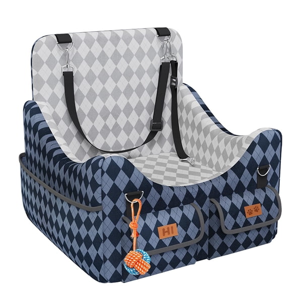 Asiento De Coche Para Perros De Espuma Viscoelástica Para Perros Pequeños Y Medianos