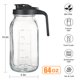 thumbnail image 2 of Juego de 3 Jarras de Vidrio Balter-D con Tapa de 64 oz, 2 of 7