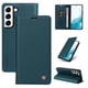 thumbnail image 5 of Funda Billetera de Cuero para Samsung Galaxy S22 Plus con Tarjetero y Soporte - Tapa Magnética Azul, 5 of 6