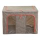 thumbnail image 5 of Contenedor De Almacenamiento Plegable Rectangular De 22 L Con Tapa Para Estante De Armario Para El Hogar Libros Color 2, 5 of 5