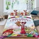 thumbnail image 2 of La Gran Aventura del Chupete Conjunto de sábanas temático, trío de piezas, cómodo y amigable con la piel, diseño único, regalo de decoración para el hogar para familiares, amigos y fans,135cm *200cm, 2 of 6