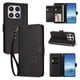 thumbnail image 2 of Funda Cartera Trébol para Xiaomi 17 con Ranuras Tarjetas y Carga Inalámbrica Negro, 2 of 6