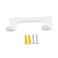 Magideal - Colgador De Montaje En Pared Para Tabla De Planchar, Gancho Para Tabla De Planchar, Ahorro De Espacio, Fácil Instalación, Soporte Para Tabla De Planch Blanco